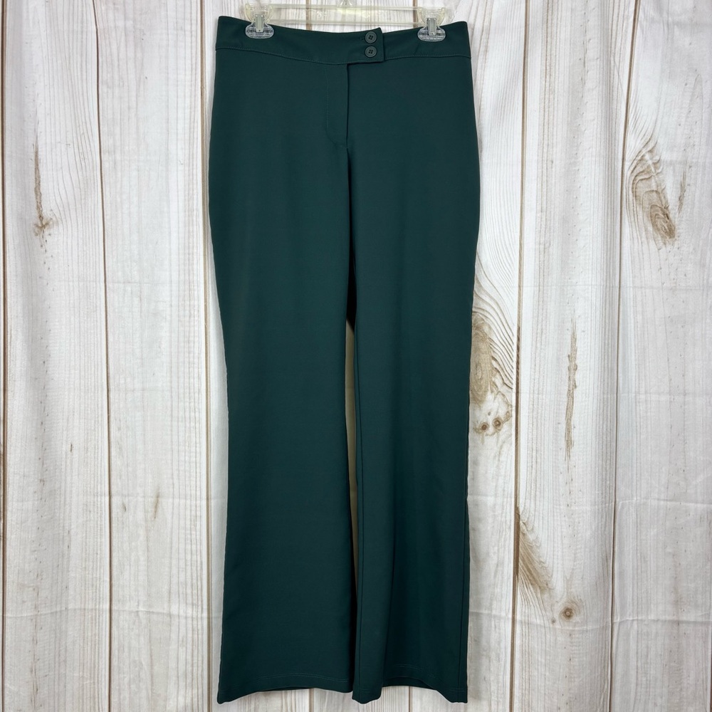 Altar'd State Trousers Wide Leg Flare Dressy Comfort Pants Green Size Medium